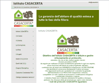 Tablet Screenshot of casacerta.it